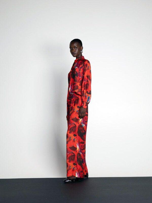 0T3A4275 Camon Red Floral Pants