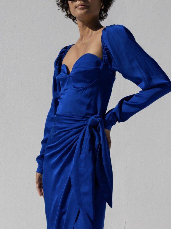 Diana Royal Blue Dress