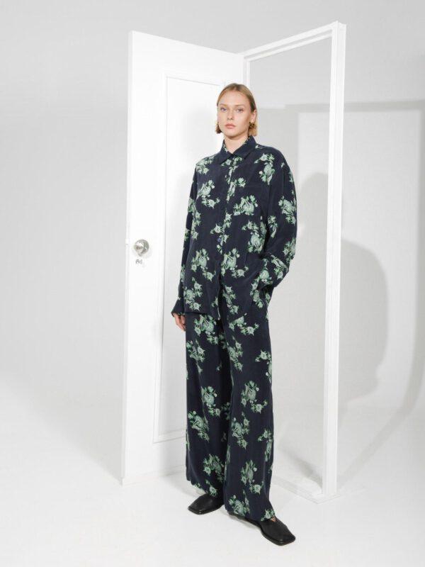 Travel pants Green