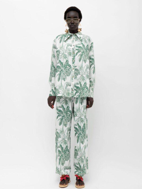 Aloe Tiger Green Pants