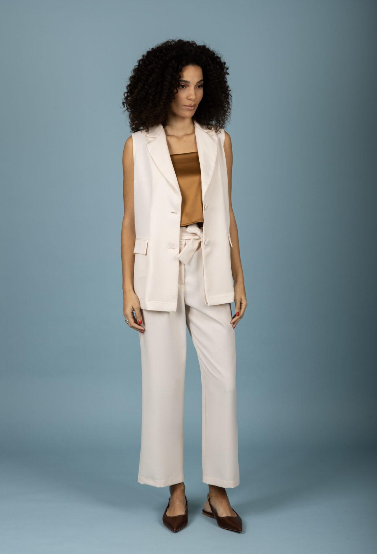 Alessandro pants (Ecru) - Image 3
