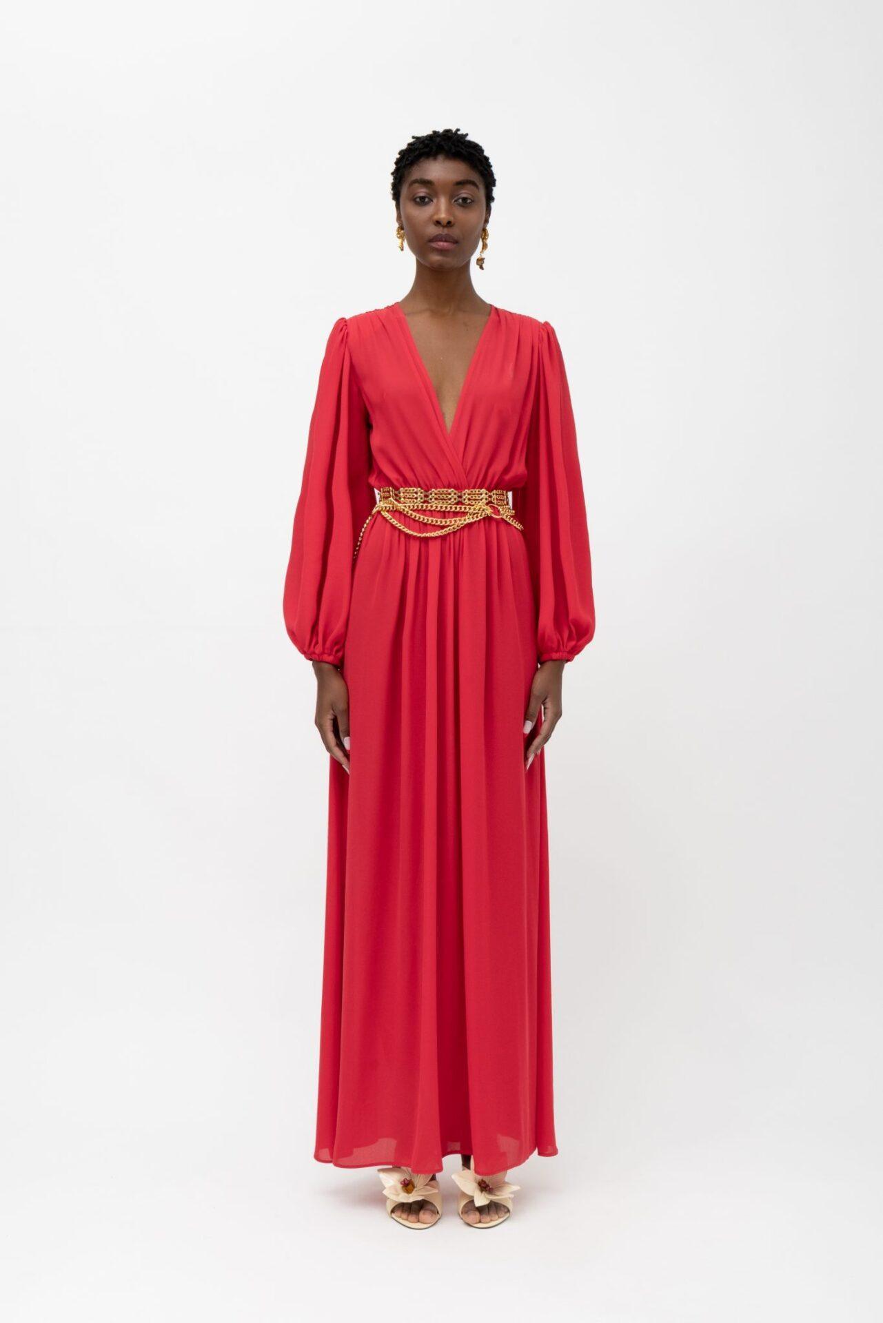 Sefara Dress Red