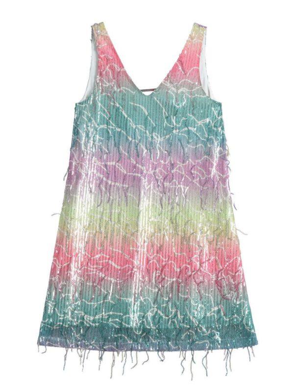 Lili-Sidonio-Κοντό-φόρεμα-με-παγιέτες-Multicolour MULTICOLOUR1