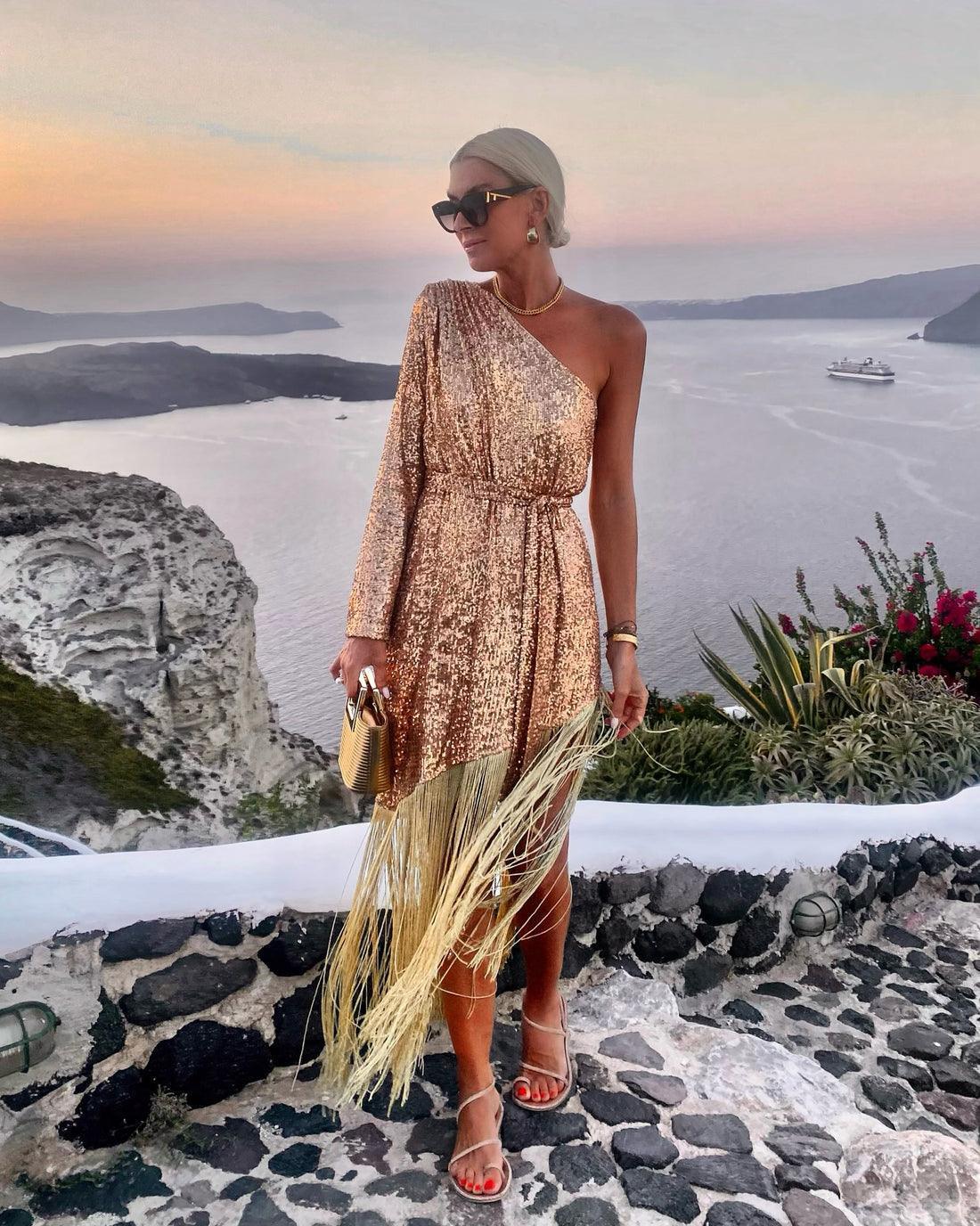 GOLDEN MUSE DRESS