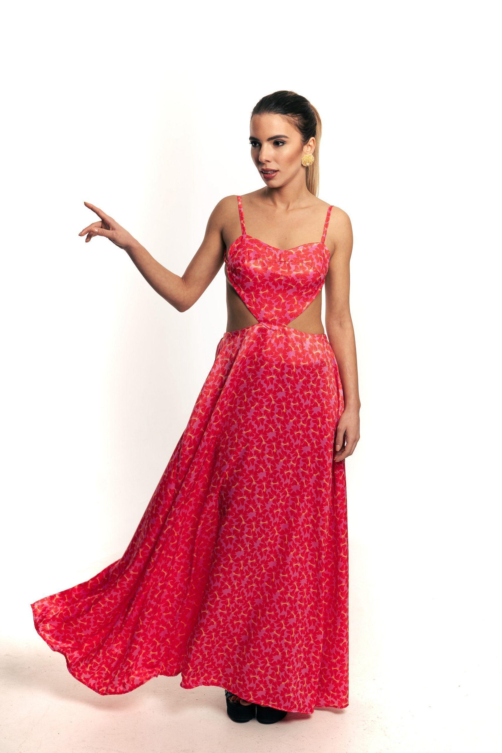HEART OF IBISCUS DRESS