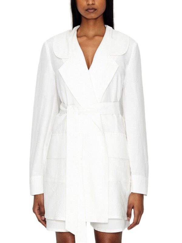 Cotton Candy Blazer White