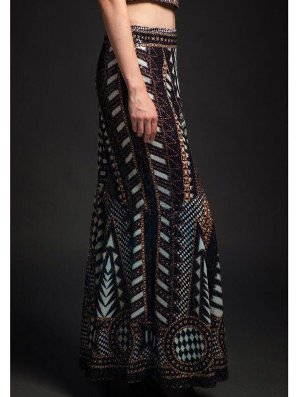 w24319_abundance_print_7_ ABUNDANCE LONG SKIRT – SEQUIN