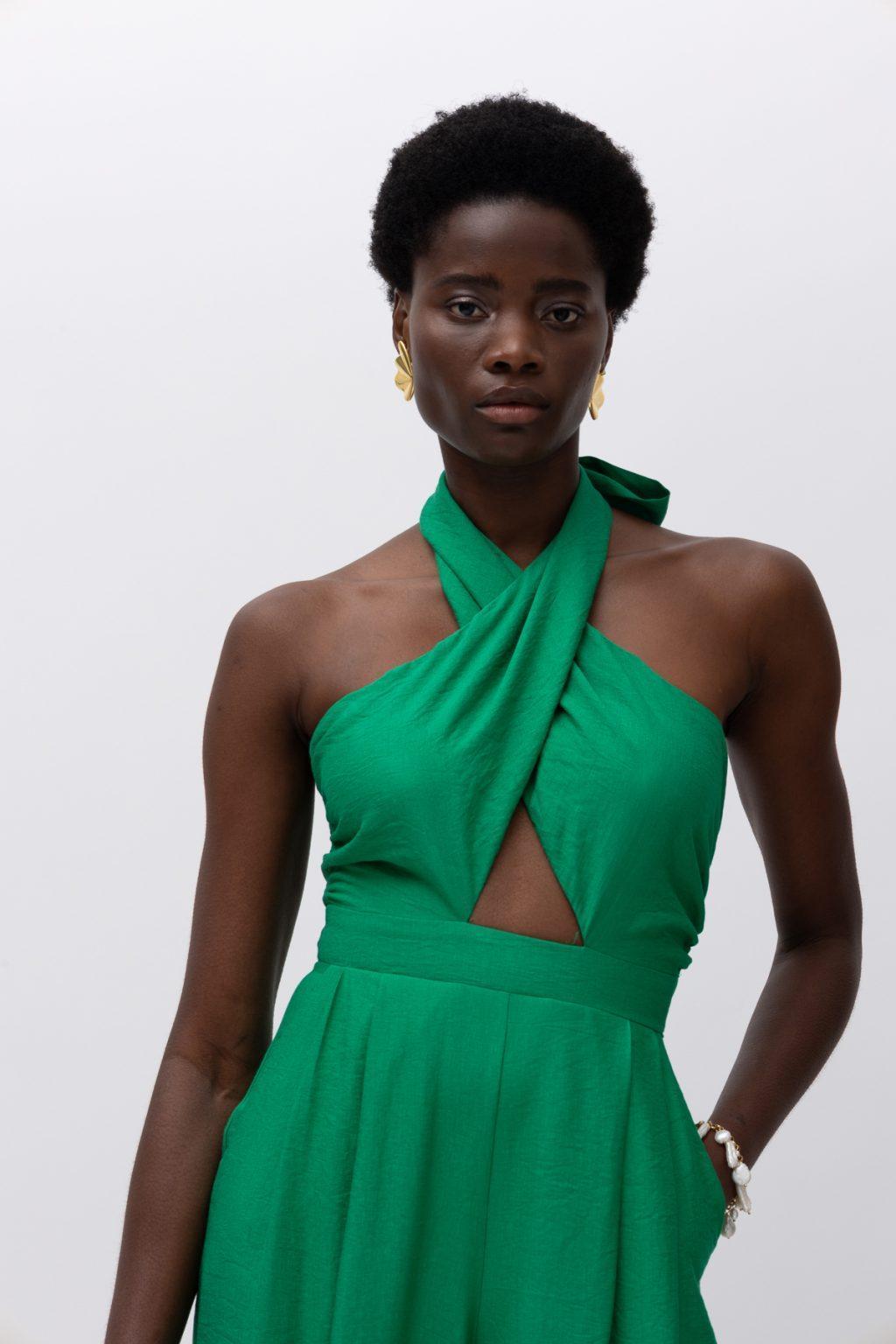 Emely Green Jumpsuit - Image 4