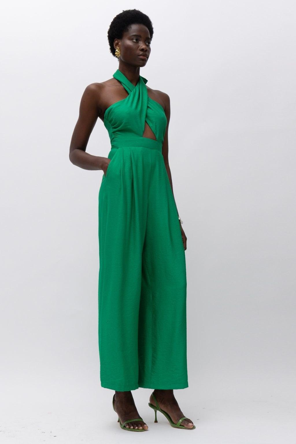 Emely Green Jumpsuit - Image 3