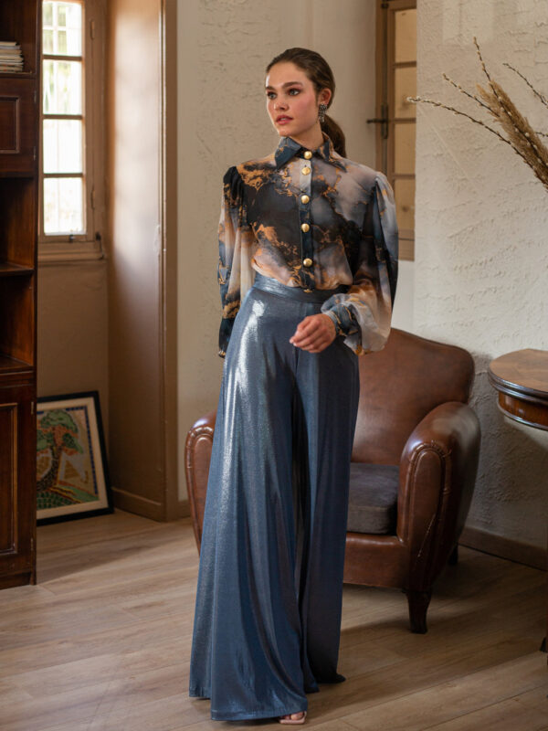 MINDNIGHT GLOW WIDE-LEG PANTS
