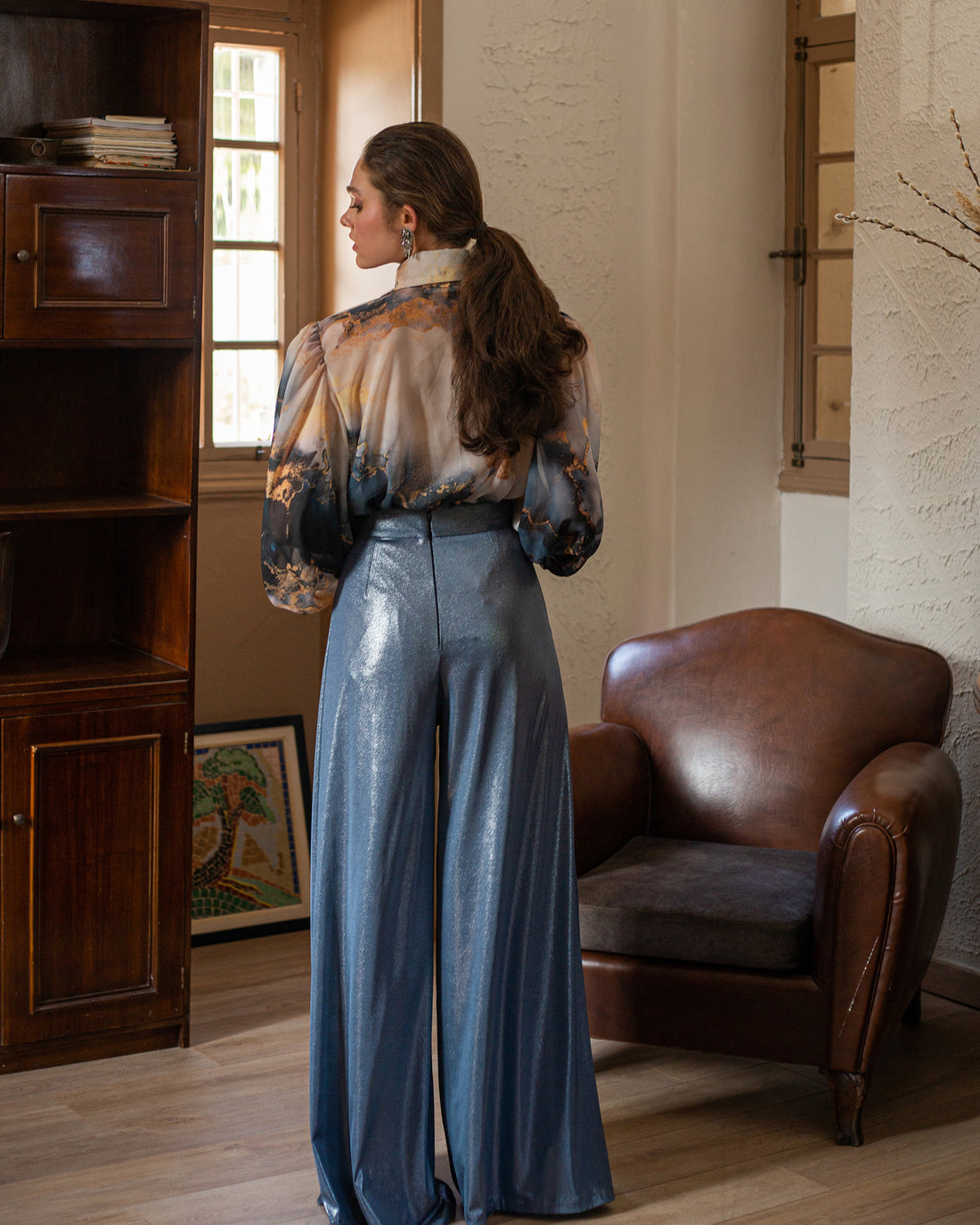 MINDNIGHT GLOW WIDE-LEG PANTS - Image 2