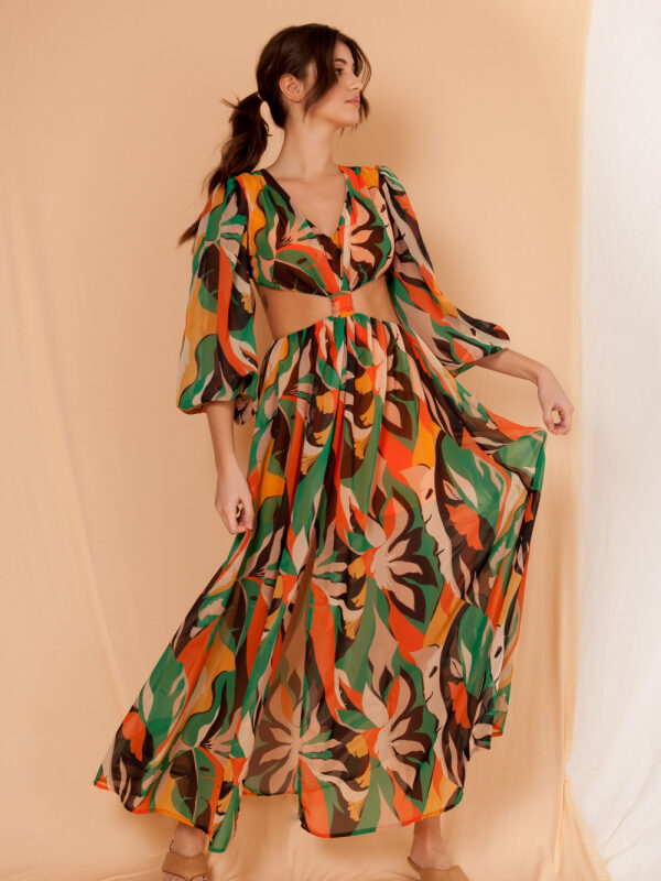 Toscana Green Dress
